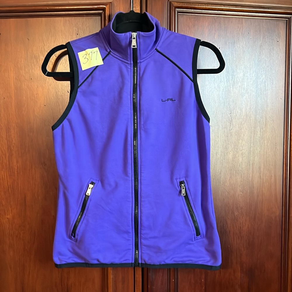 L-RL Lauren Active, Ralph Lauren vest size Small